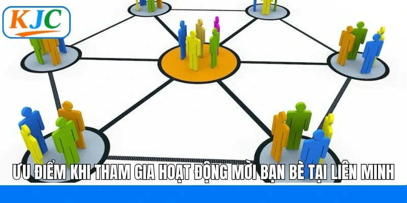 Ưu điểm khi tham gia hoạt động mời bạn bè tại liên minh