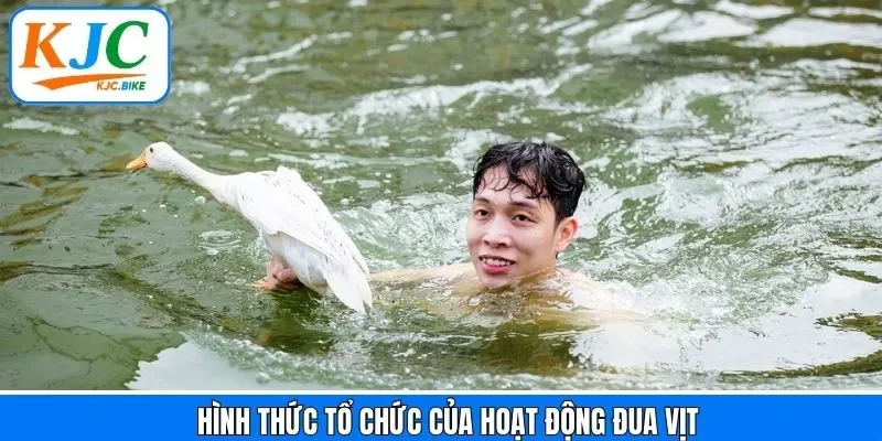Hình thức tổ chức hoạt động đua vịt chi tiết nhất